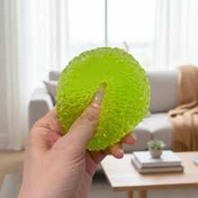 1pc Handmade Squishy Ball, Maltose Grass Ball Mochi Texture Toy, Handcrafted Slow Rising Stress Ball, Finger Suction Decompression Fidget Toy - 1件隨機款式 - 查看 2