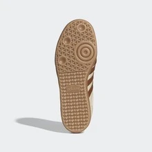 Adidas Samba 'Cream White Sand Strata' Women's-ID0478 | Retro Heritage Style, Timeless Silhouette - 卡其色 - 查看 5