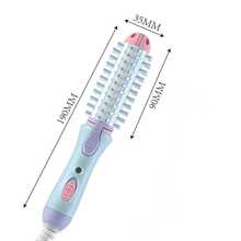 Mini Portable Hair Curling Brush, Straightener, Dual Voltage - 粉紅色(迷你) - 查看 6