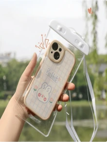 10个/套 超大防水手机袋，适用于多种手机型号，户外运动游泳漂浮气囊，水下摄影透明PVC防水手机套，沙滩旅行夏季游泳包，触屏防水手机袋 - 彩色 - 查看 11
