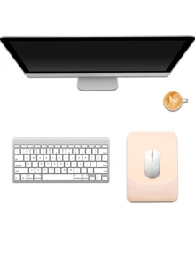 Ergonomic Mouse Pad With Gel Wrist Rest And Non-Slip PU Base, Convenient For Typing And Relieving Wrist Pain, Suitable For Home, Office And Gaming Use - View 6