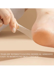 30pcs Invisible Moisturizing Heel Pads, Breathable Comfortable Repair Cracked Heels, Sensitive Skin Foot Care - Multicolor - View 7