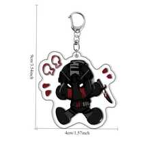 Llavero de diseño de nicho militar de juego Ghost Chibis para accesorios, fans de COD Soldier Soap Simon Riley Alex Mason, regalos de joyería para jugadores, accesorios de bolsa, encantos para bolsa, regalos de maestros - Multicolor - Ver 5