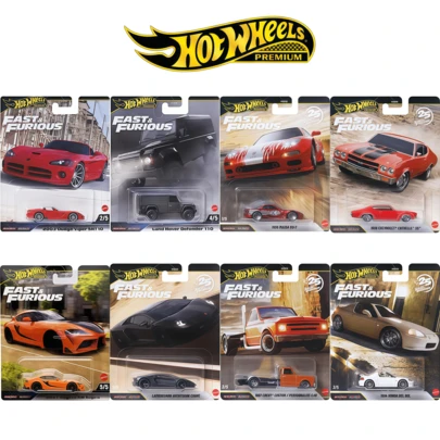  Hot Wheels 2026F-E 系列套装 - 法拉利 F1、阿斯顿·马丁 GT3、兰博基尼 Centenario、帕加尼 Huayra、辛普森一家汽车、福特赛车、玛莎拉蒂 Tipo61、奥迪 R8 Spyder、本田思域、紧凑型交通系列合金玩具车（男孩玩具）