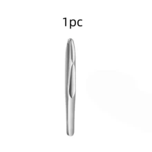 1pc High Quality Eyebrow & Facial Hair Tweezers - Seamless Non-Slip Handle, Precise Trimming Of Short Hair, Easy Shaping Of Eyebrows, Mustache And Sideburns - Durable Grooming Tool For Men And Women - Multicolor - View 9