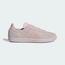 Adidas Samba 'Cream White Sand Strata' Women's-ID0478 | Retro Heritage Style, Timeless Silhouette - 西瓜粉 - 查看 2
