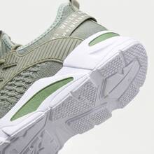Tenis para hombre tenis de hombre deportivos casuales de malla transpirable ligeros zapatos para hombre con amortiguación y suela antideslizante calzado deportivo cómodo de moda estilo urbano con cordones y diseño texturizado frescos y resistentes para entrenamiento caminar correr uso diario versátiles - Verde - Ver 10