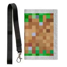Cartera plegable de 3 pliegues con cordón, cartera para tarjetas de gran capacidad con múltiples ranuras para tarjetas, incluye llavero y diseño con cierre de gancho y bucle - Multicolor - Ver 6