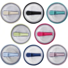 1 pieza Tapa con pajita de repuesto para vaso de 40 onzas, nueva tapa de repuesto transparente a prueba de fugas 2024, accesorio antiderrame para vaso - Multicolor - Ver 6