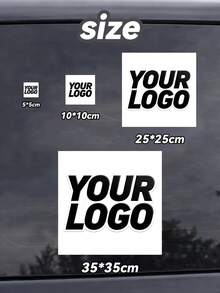 客製化 Logo 車貼，個性化圓形乙烯基貼紙，可添加您的 Logo 或文字內容，吸睛圓形商業 Logo 窗貼，適用於卡車與筆記本電腦，防水模切工藝，耐用耐候乙烯基車貼，適用於小企業品牌推廣與廣告，戶外級乙烯基圖形貼紙，適合行銷展示與車隊車輛使用，專業品牌展示客製化公司 Logo 貼紙 - 彩色 - 查看 4