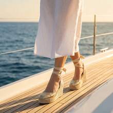 Women Flats - Gold - View 3