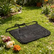 Versatile Waterproof Garden Apron With Adjustable Tool Belt - Perfect For Teachers, Waitstaff & Lawn Care, Durable Polyester With Pockets - 1PC - View 3