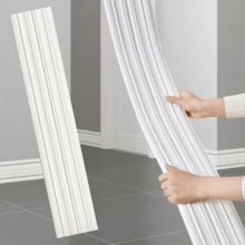1pc 14cm X 230cm Self-Adhesive Wall Trim, Suitable For Interior And Exterior Corners, Ideal For Decorating Ceilings, Baseboards And Walls, DIY Home Decor Molding Available In Multiple Styles - A - View 14
