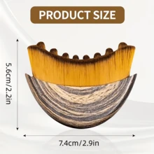 1 cọ massage dẫn lưu bạch huyết thủ công, thích hợp cho da nhạy cảm và phù bạch huyết, thiết kế hình bầu dục, dễ sử dụng, làm bằng nhựa. - Xem 5