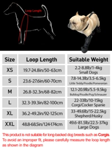 Giày/ủng đi ngoài trời chống thấm nước cho chó (không phù hợp với chó Corgi), ủng đi mưa điều chỉnh được cho chó, bảo vệ bàn chân thú cưng quanh năm, đế mềm chống trượt bền chắc, che chân chống bụi, phù hợp với chó Poodle, Bulldog và các giống chó nhỏ/vừa/lớn khác. - màu đen - Xem 3