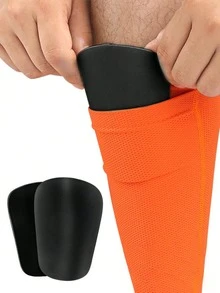 2件装儿童/成人足球护腿板，专业比赛防护装备，透气内衬，适合青少年足球训练 - 彩色 - 查看 6