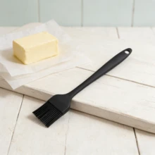 Cọ phết dầu mỡ bằng silicon chịu nhiệt dùng cho nướng BBQ và bánh, cọ phết dầu, nước sốt - Dụng cụ nhà bếp dùng được trong máy rửa chén - Màu đen (Bộ 2/4/6 chiếc) - màu đen - Xem 8