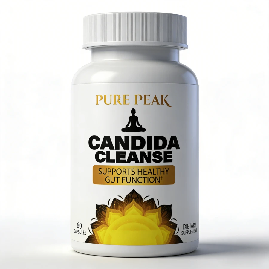 Suplemento Purificador de Candida de Máxima Pureza | Apoya el equilibrio intestinal y el bienestar digestivo - 1 botella - Ver 1