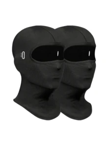 3pcs/2pcs/1pc Summer Cooling Neck Gaiter, Unisex Motorcycle Skiing Sun Protection Scarf, Windproof Neck Cover - Multicolor - View 7