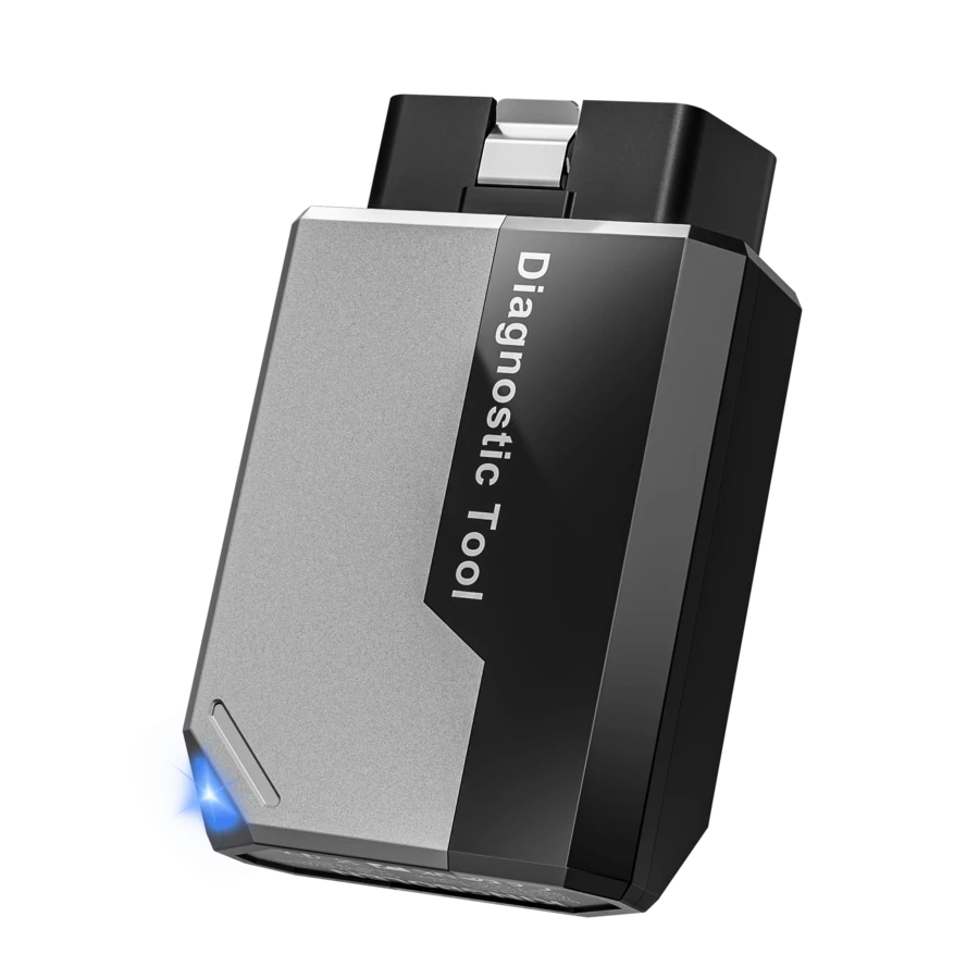 KINGBOLEN Ediag Elite OBD2 扫描仪，双向测试扫描仪，全系统诊断工具，适用于 iOS 和 Android 系统，支持 15 种以上的热重置功能，CANFD 协议，FCA 自动认证，终身更新，无需订阅。 - 灰色 - 查看 1
