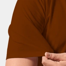 Camisetas Moda Pride Blusão Estilosa Confortável Estampadas Sapatão Pride - Marrom - Visão 3