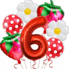 极简主义粉彩一周岁生日气球花环套装，波西米亚彩虹数字气球，生日庆祝佳节 - 如圖 - 查看 11