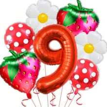 极简主义粉彩一周岁生日气球花环套装，波西米亚彩虹数字气球，生日庆祝佳节 - 如圖 - 查看 16