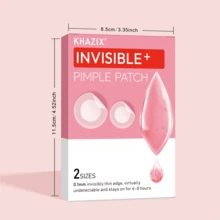 104片装祛痘贴，水胶体面部祛痘贴，遮瑕膏，防水防汗 - 圓形 - 查看 6