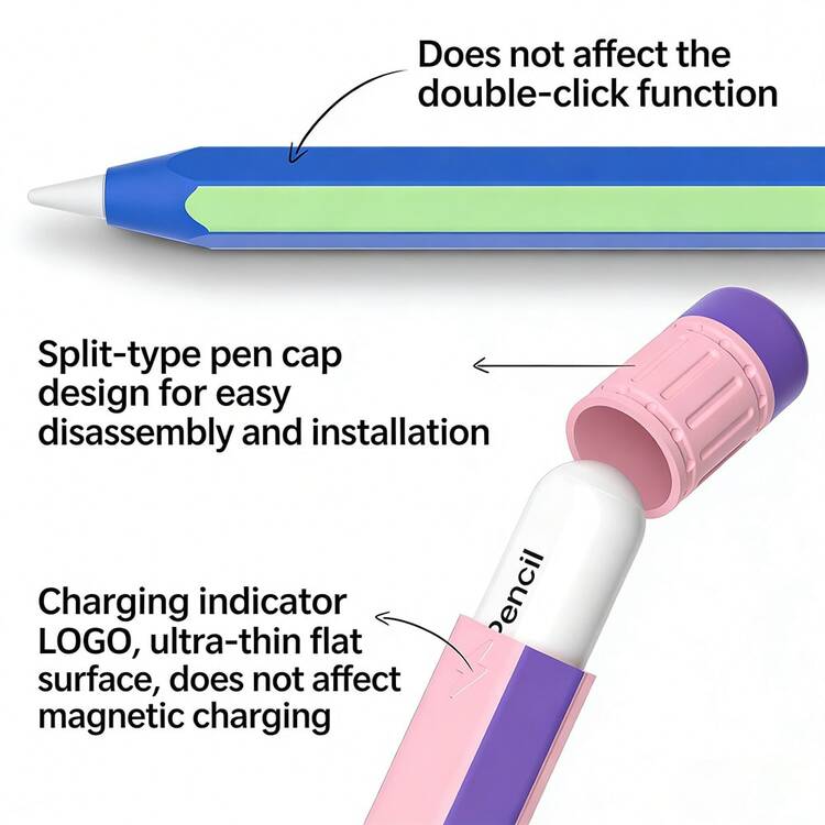 Apple Pencil 第二代/Pencil Pro 保护套，触控笔套 - 彩色 - 查看 4