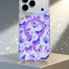 Funda protectora de flores de margarita transparente con brillo, compatible con iPhone 17 Pro Max, compatible con Apple 16 Pro Max, 16 Pro, 16, 15, 15 Pro, 15 Pro Max, 14 Pro Max, 13, 12, 11, adecuada para mujeres y niñas, dura y anti-caída, funda de teléfono fresca - Multicolor - Ver 7