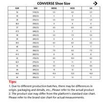 Converse 男女通用 Chuck Taylor SEASONAL 帆布低帮运动鞋 A20385C - 黑與白 - 查看 7