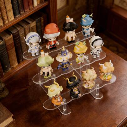 Giá trưng bày acrylic, kệ đựng nước hoa, giá đựng cốc trong suốt, giá trưng bày tượng, dùng để đựng nước hoa, cốc giấy, bánh cupcake, mỹ phẩm - Nhẹ và dễ lắp ráp - Giá đựng bền chắc