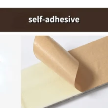 1 Roll 3.93 Inch X 90.55 Inch Self-Adhesive Waistline, Solid 3D Frame Wall Sticker For Decorating Wall Corners, Door Frame Edges, Wall Sticker Background Trim, For Wall Protection And Home Decor - A - View 10