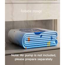 [Có nhiều kích cỡ] 1 bể bơi bơm hơi tại nhà, chất liệu PVC dày, chống mài mòn và dễ bảo quản, vật dụng cần thiết cho các bữa tiệc ngoài trời, kiểu dáng đại dương, dễ vệ sinh, tạo cảm giác như đang đi nghỉ mát ở bãi biển, chống rò rỉ và chống phai màu, dày và chống trầy xước, bơm hơi nhanh và dễ bảo quản, lý tưởng cho các hoạt động vui chơi dưới nước theo nhóm và thư giãn. - Bể bơi bơm hơi Blue Dream - Xem 11