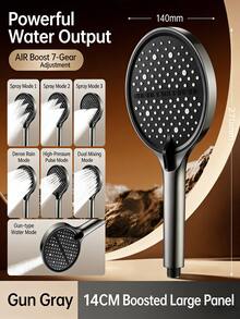 Đầu vòi sen áp lực cao, vòi sen phun mưa nhẹ nhàng, vòi phun tăng áp cho bình nước nóng phòng tắm, vòi sen cầm tay. - Phòng tắm đơn - Xem 9