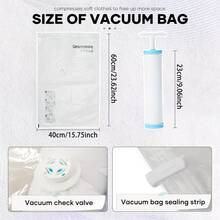 myco bags 真空压缩背包，符合Viz Air登机舱尺寸（40x30x20厘米），可转换手提包/随身行李/旅行背包，适合短途旅行，可轻松放入座位下方，可容纳3-4天的行李，旅行/登机背包，书包，返校礼物 - 彩色 - 查看 3