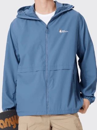 CAMEL CROWN Women's Sun Protection Clothing, Sun Protection Jacket Spring And Summer Anti-Ultraviolet Sunshade Cool Outdoor Fishing Clothing - Stonewashed Blue - View 1