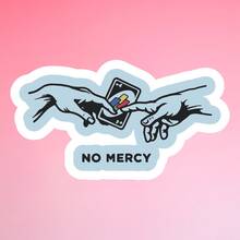 Genesis Hand NO MERCY Funny Stickers, Personalized Skateboard & Luggage Decals For Gamers, Waterproof Vinyl Stickers - Durable Matte Finish, Self-Adhesive Bumper Stickers For Cars, Windows, Laptops, Trucks, Water Bottles - Versatile Durable Design, Car Stickers - one-size - View 2
