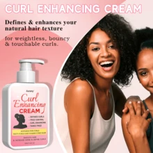 AURANY Kem dưỡng tóc xoăn 200g - Tăng cường và dưỡng ẩm cho tóc xoăn, dầu xả tạo kiểu nuôi dưỡng phù hợp với mọi loại tóc, dùng được cho cả nam và nữ. - Kem - Xem 2