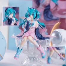 1个动漫手办，姿势多样，精致美少女桌面摆件，宅男收藏品，客厅摆件及纪念品，生日、节日、万圣节、圣诞节送给朋友和学生的最佳礼物 - 彩色 - 查看 9