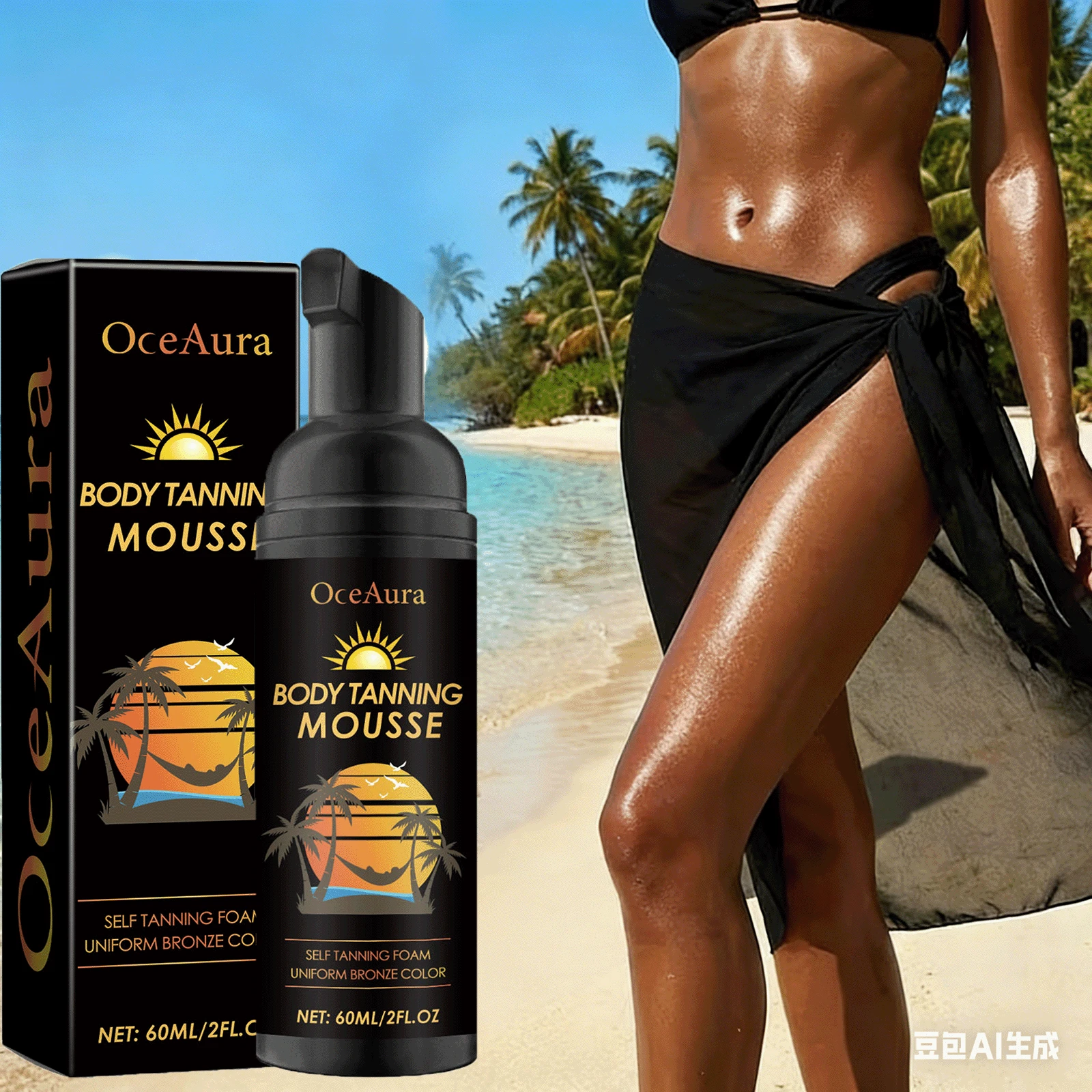 Dark Self Tanning Lotion,Sunless Tanner With Instant Radiance, Hydrates & Smooths Skin,Achieve A Fashionable Summer Tan,Natural-Looking Wheat-Toned,Tan & Golden Brown Glow,Small And Convenient For Travel, Easy To App,Suitable For Skin Types, Summer Beach Essential For Tanning Enthusiastse,Perfect Father'S Day And Mother'S Day Gift - màu đen - Xem 1