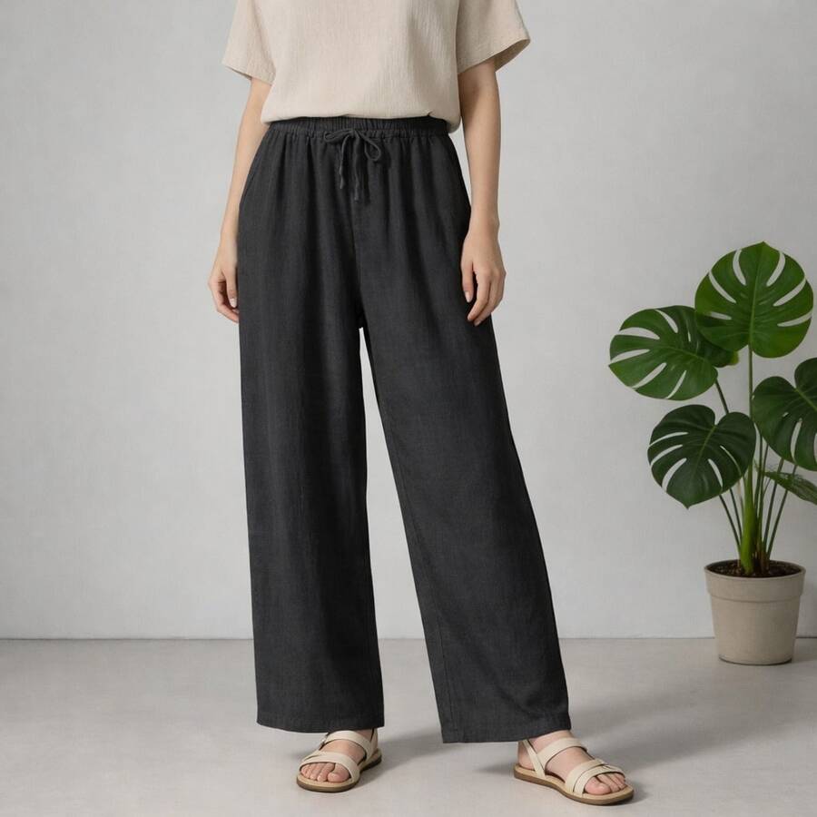 Women Pants - màu đen - Xem 1
