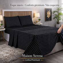 Sheet Sets With Pillowcases - màu đen - Xem 2
