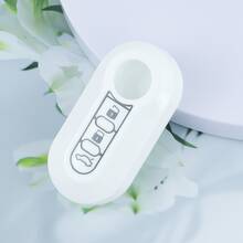 1 chiếc ốp bảo vệ chìa khóa xe hơi bằng TPU mềm, phù hợp với các dòng xe Fiat 500, Baoye, Bravo, Iveco, Olsen. - gói duy nhất - Xem 6