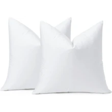 Ultra Fluffy Throw Pillow Inserts, Premium Square Hypoallergenic Down Alternative Pillow For Couch Bed - White - View 20