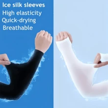 1 Cặp/2 Cặp Ống tay chống tia UV Unisex - Che hình xăm - UPF 50+ Ống tay thoáng mát Thích hợp cho chơi golf, đạp xe - Nhiều màu - Xem 3