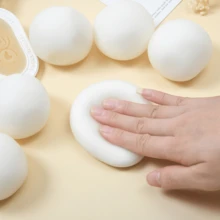 1个减压慢回弹软面包质感仿真PU面包挤压玩具，解压玩具礼品 - 彩色 - 查看 4