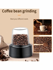 SOKANY 185 Multi-Function Juicer, Cold Press Juicer. Comes With Grinding Cup, 2-In-1 Blending And Grinding Function. 2-Speed Temperature Control, High Power, 1.6L Large Capacity. Suitable For Juicer/Cooking Machine/Food Supplement Machine/Ice Crusher/Coffee Bean Grinder. - Black - View 5