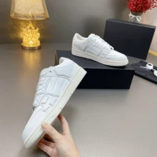 Giày thể thao cổ thấp Skel-Top mới năm 2026, giày casual thoải mái, cổ điển, chống trơn trượt, nhẹ, giày trượt ván unisex, quà tặng cổ thấp kèm hộp. - trắng - Xem 2