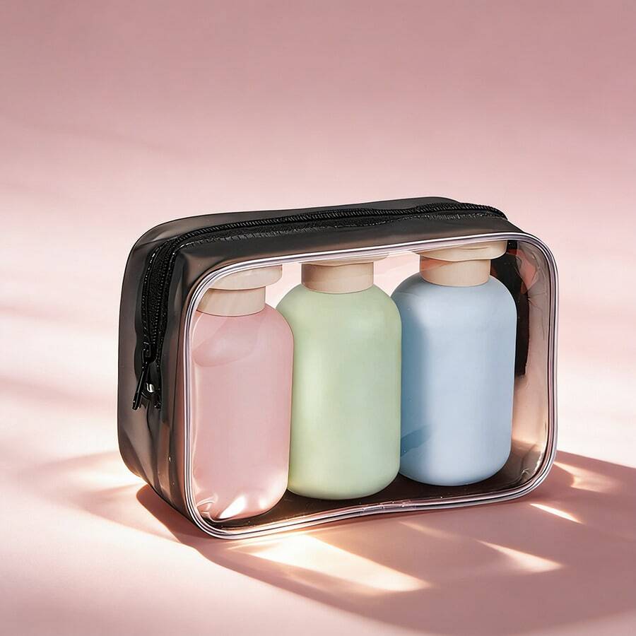 牛油果润肤洗发水独立瓶套装 植绒 100ml 旅行装独立瓶 - 彩色 - 查看 1